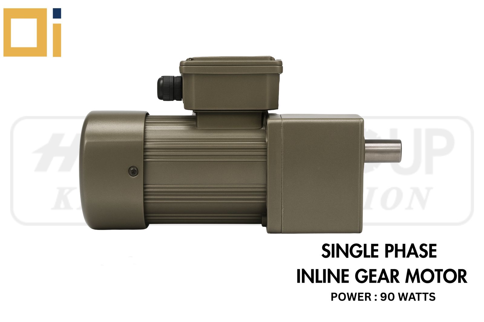 Inline AC Induction and Reversible Gearmotor
